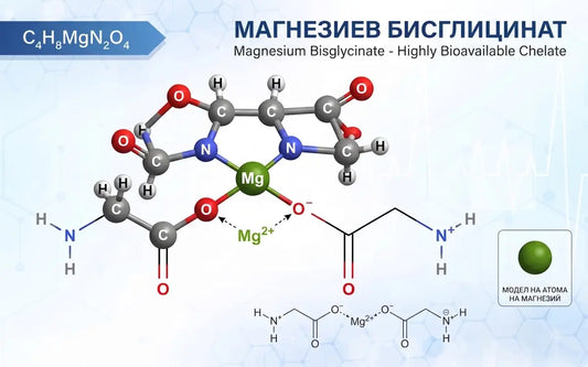 Магнезиев глицинат и бисглицинат: какво ги отличава?