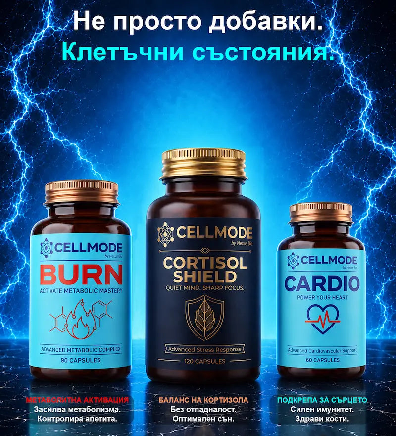 CELLMODE by Nexus Bio - премиум хранителни добавки за клетъчна оптимизация
